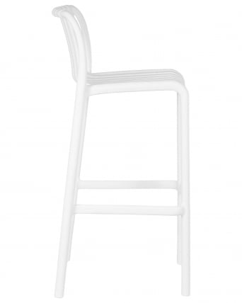 Стул барный DOBRIN CHLOE BAR (белый)_2