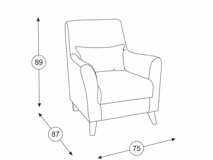 Кресло Либерти ТК 234 Лаунж 5 (бежевый)_1