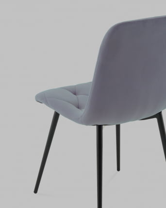 Стул Одди Diamond С велюр серый_6