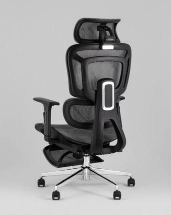 Кресло офисное TopChairs Nimbus серый_4