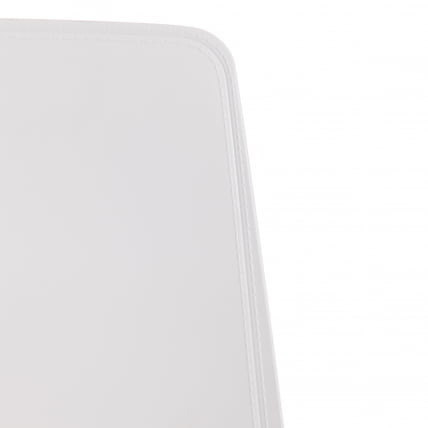 Стул GENIUS (mod 75) металл/пластик, 46x56x84cм, белый/ножки хром_7