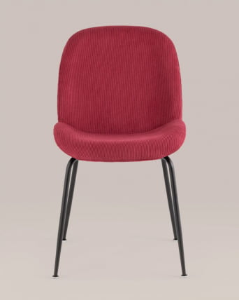 Стул Beetle велюр Красный_5