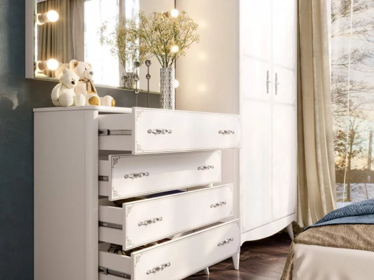 Комплект мебели для детской Элис №1 Белый_3