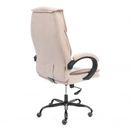 Кресло руководителя OREON metalBL велюр, бежевый, 7_2
