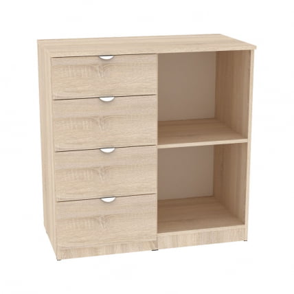 Комод Калисто(К18)923х902х468ручкаторцеваяТР-2(Венге-ДМ) / Калисто(K18)923х902х468ручкаторцеваяTR-2(Венге-ДМ)_1