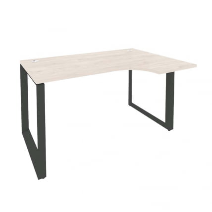 Стол эргономичный правый на О-образном м/к ONIX O.MO-SA-2R Денвер Светлый/Антрацит_0