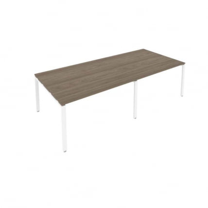Переговорный стол (2 столешницы) Metal System Б.ПРГ-2.3 Вяз/Белый_0