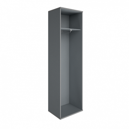 Каркас гардероба А.ГБ-1 Riva А.ГБ-1К Клен/Металлик_0