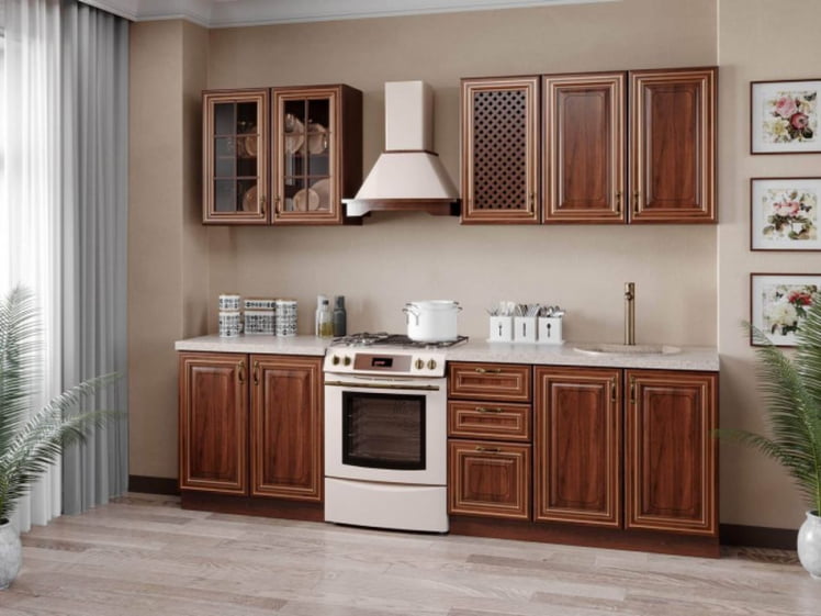 Шкаф кухонный 400 Кантри ЛД 235.224.000 Ноче Таволато_1