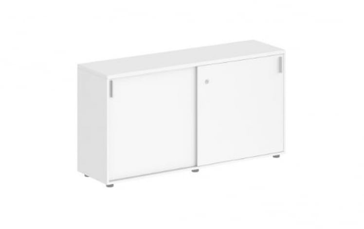 Шкаф-купе низкий с замком Sigma SG.701.WH.WH Белый_0
