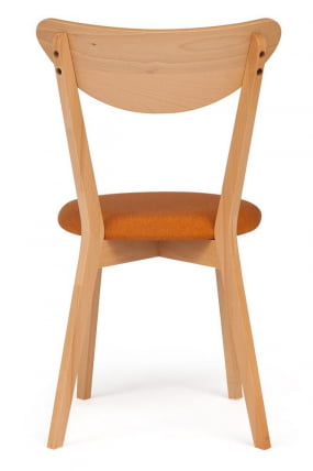 Стул MAXI (Макси) / 1 шт. в упаковке каркас бук, сиденье ткань, 86*48.5*54.5, натуральный ( бук )_3