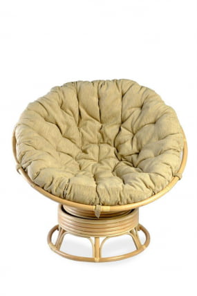 Кресло Папасан вращающийся 23/01B натуральный_0