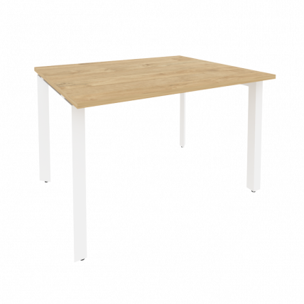 Стол переговорный (1 столешница) ONIX O.MP-PRG-1.2 Тиквуд Светлый/Белый_0
