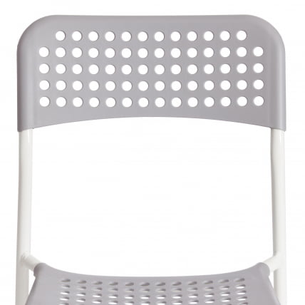 Стул ADDE (mod. C-049) металл/пластик, 39 х 49 х 78 см, Grey(серый)/White(белый) разборный_6