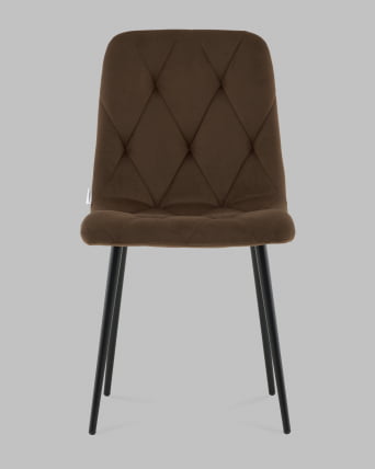 Стул Одди Diamond С велюр коричневый_2