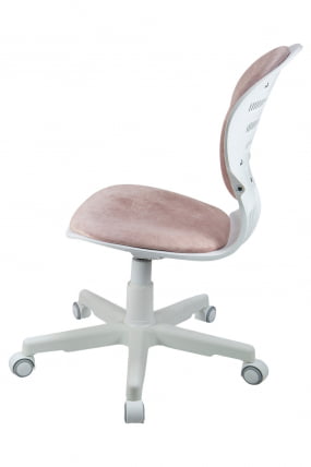 Кресло 1139 FW PL White велюр Bliss 08 розовый_6