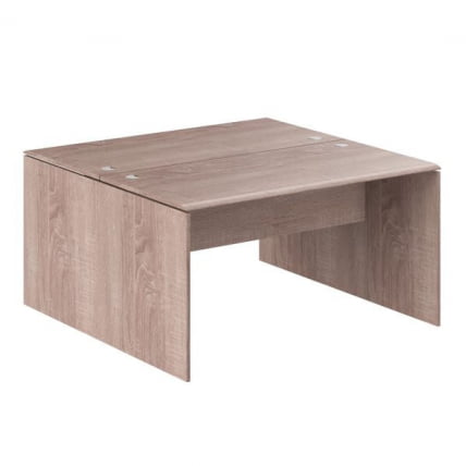 Двухместная рабочая станция W2ST 147 Дуб сонома_0