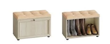 Тумба для обуви Оскар-7 (А) Модена 05 Дуб сонома светлый Крем_3