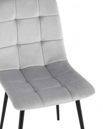 Стул Одди велюр светло-серый 4 шт. комплект_7