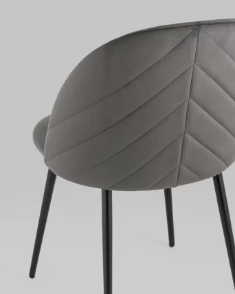 Стул Фолио велюр Темно-серый_6