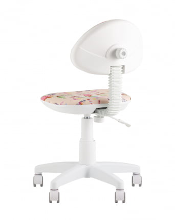 Кресло компьютерное детское УМКА Princesski пластик белый_4