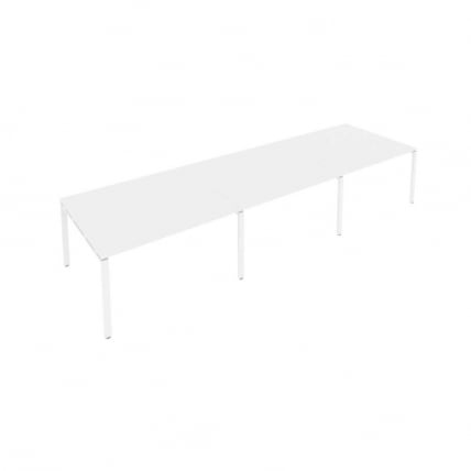 Переговорный стол (3 столешницы) Metal System Б.ПРГ-3.3 Белый_0