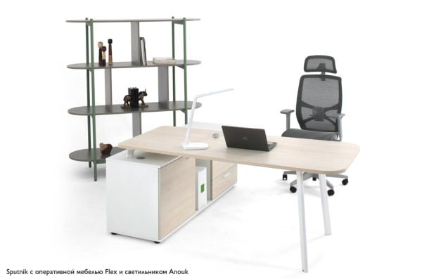 Кресло рабочее Т198686 SPUTNIK/A СЕРЫЙ/СЕРЫЙ_8