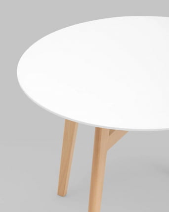 Стол Таргет Сирcле 90*90 Белый / Target Circle_3