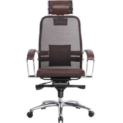 Кресло руководителя Samurai S-2.04 Темно-бордовое_3