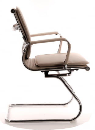 Кресло для посетителей Нерей CФ экокожа Бежевый / Nerey CF_2