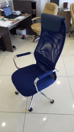 Кресло руководителя Бюрократ KB-9N/DB/TW-10N Синий TW-05N TW-10N_16