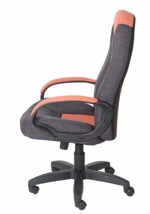 Кресло офисное Гармония HOME ткань КФ-13/28 Фиолетово-оранжевая_2