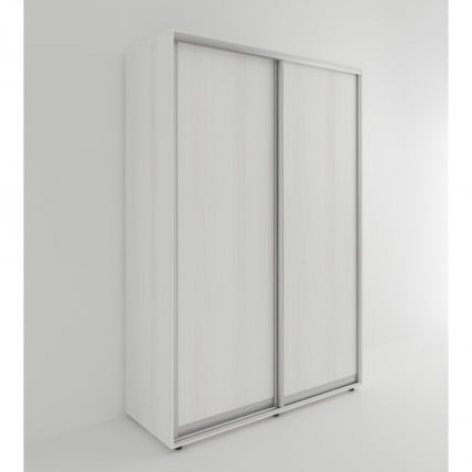 Шкаф-купе 2-х дверный Акцент-Сим Д 1600х600 Выбеленное дерево_0