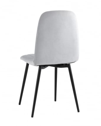 Стул Easy велюр светло-серый 4 шт. комплект_5