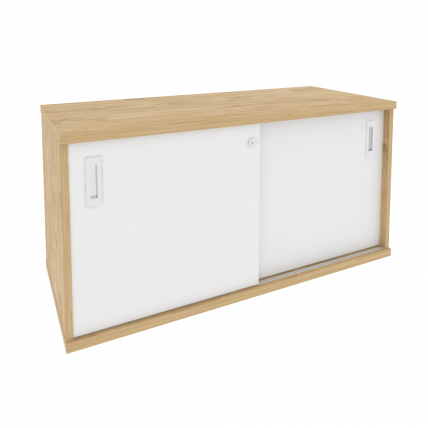 Тумба-купе сервисная ONIX O.TK-11 Тиквуд Светлый/Белый_0