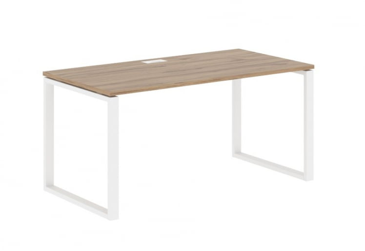 Стол письменный EDIS EQST 1580 Дуб Денвер светлый Белый_0