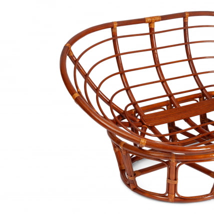 Диван MAMASAN/МАМАСАН 23/02 W /с подушкой/ подушка 182х119 см, 169х102х80 см, Cognac (коньяк), ткань, оранжевый, С 23_6