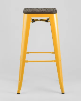 Стул барный TOLIX  WOOD Желтый_2