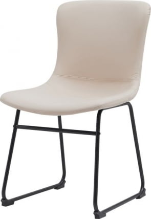 Кресло для посетителей Everprof Expo CF Экокожа Бежевый_1