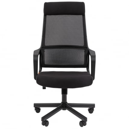 Кресло руководителя Chairman 590 ткань/сетка Черный_2