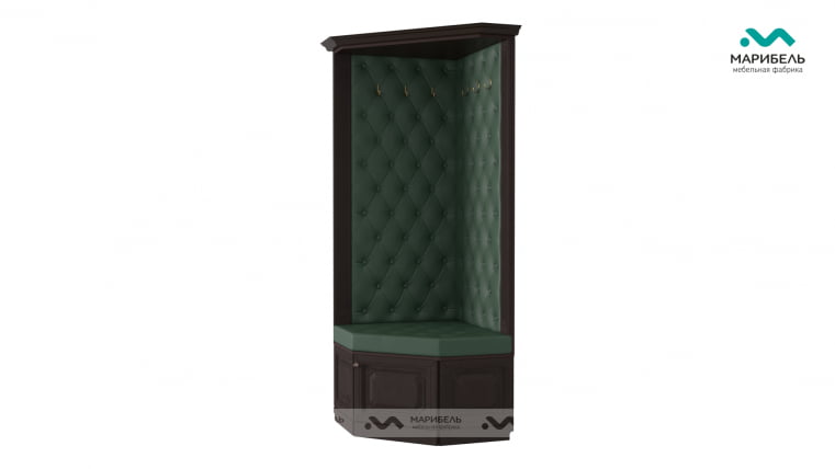 Прихожая  «Визит 2» К-4У Венге/Кожа Terra 106_0