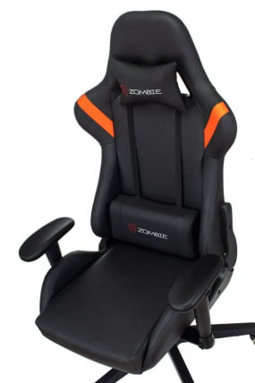 Кресло игровое ZOMBIE FORMULA RED_15