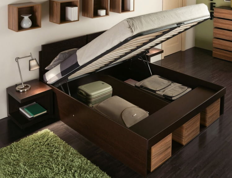 Кровать 1 (1800) HYPER Венге (спальня)_0