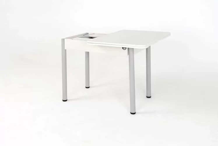 Стол-трансформер раскладной Прайм-3Р Ясень Анкор светлый_2