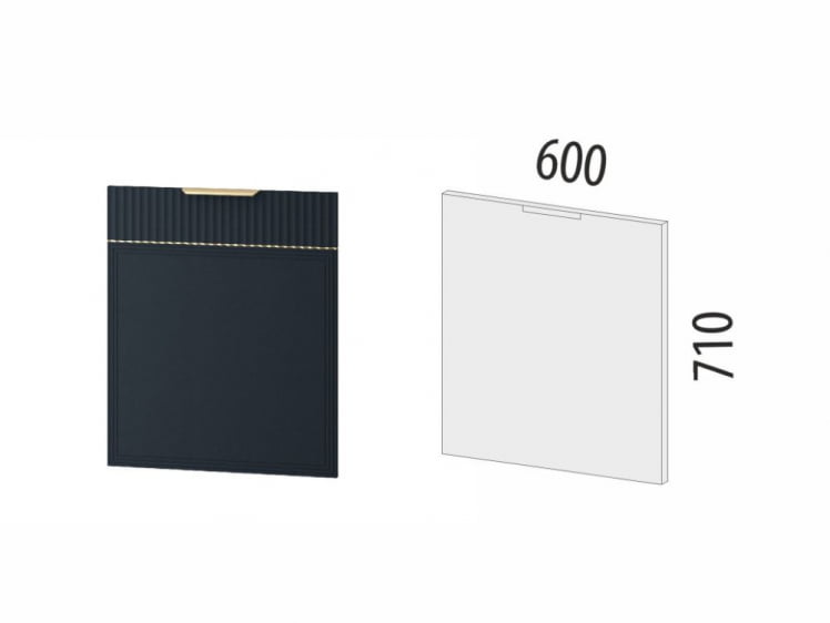 Панель для посудомоечной машины Флоренция 108.69_5