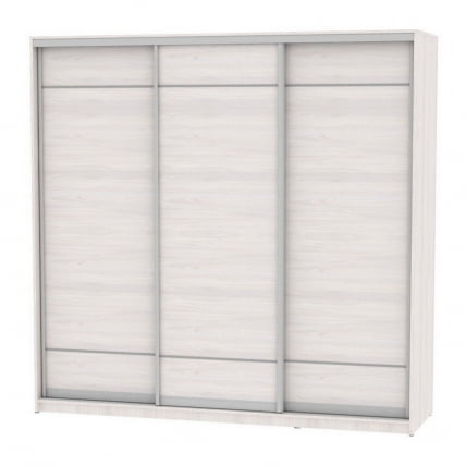 Шкаф-купе B-230х235х60-2(ЯАС-D7D7D7)_0