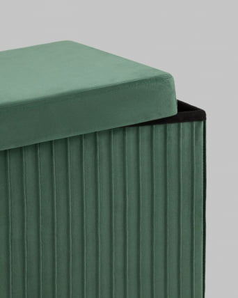 Пуф складной с ящиком Store Square Зеленый_5