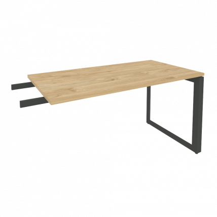 Брифинг-приставка на О-образном м/к ONIX O.MO-BR-13 Тиквуд Светлый/Антрацит_0