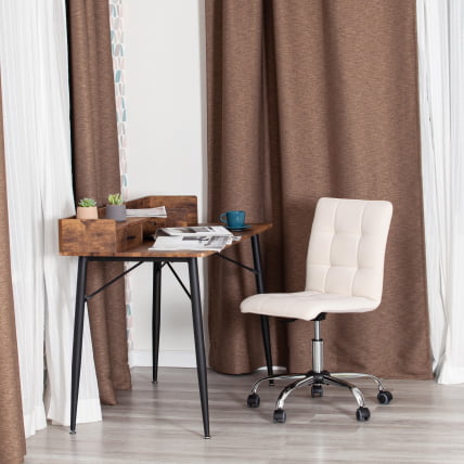 Кресло офисное ZERO СС флок , молочный, 4_9