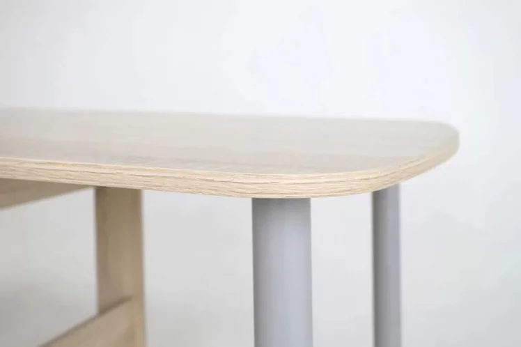 Стол-книжка раздвижной Оригами Ясень Шимо светлый_13